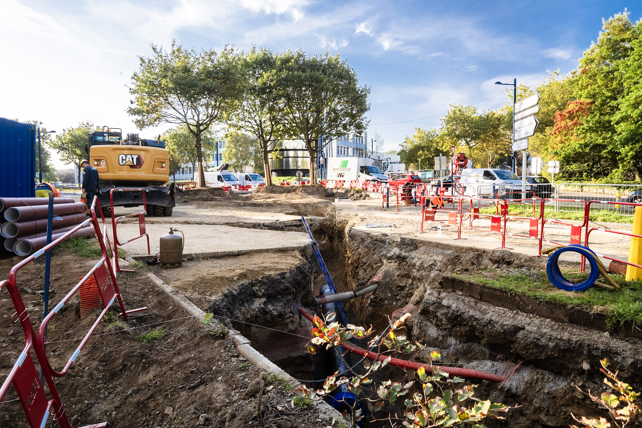 Réseaux modernisés sur Bellevue