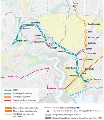 Itinéraires cycles Mon réseau grandit