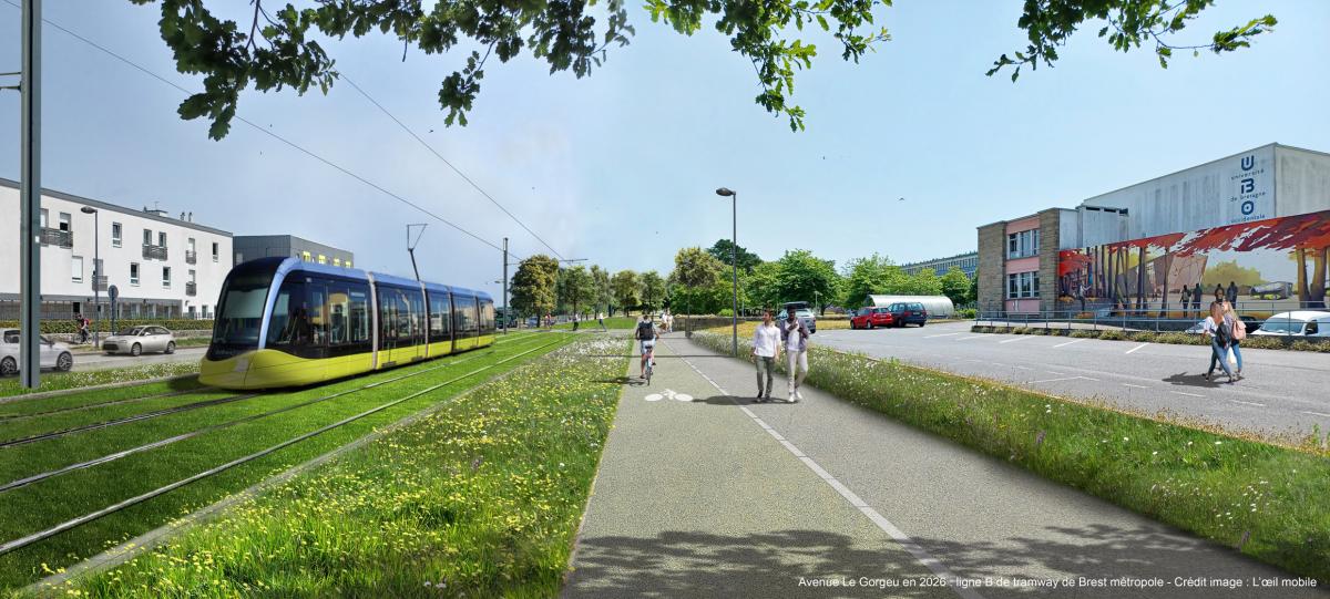 Avenue Le Gorgeu en 2026