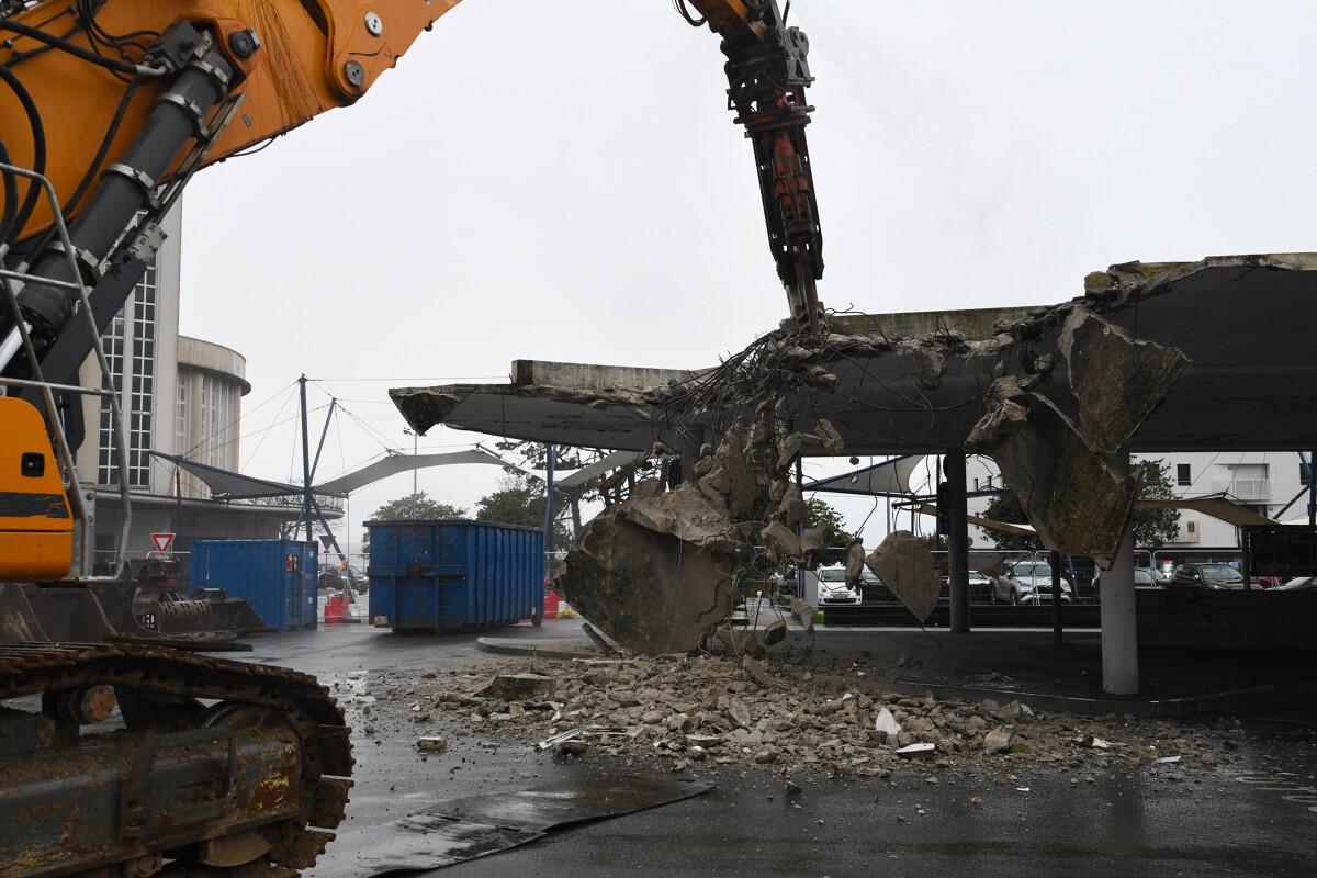 Démoli gare routière