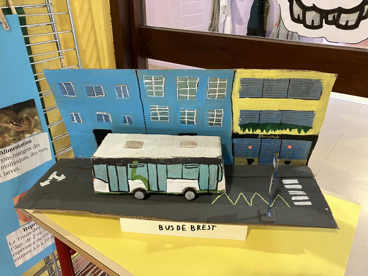 Maquette super bus buisson