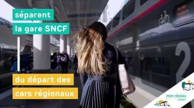 Miniature La gare routière se déplace, suivez les panneaux en place !