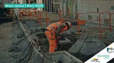 Miniature Au coeur du chantier, Brest-centre - mars 2025