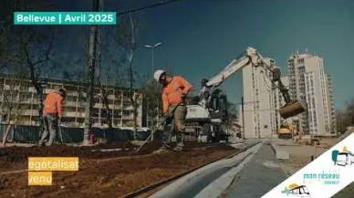 Miniature Au coeur du chantier, Bellevue - avril 2025