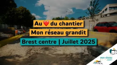 Miniature Au coeur du chantier, Brest-Centre - juillet 2025